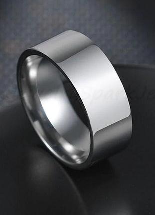 Кольцо американка 8мм из медицинской стали rs-062, 16.3
