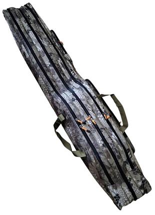 Чохол короповий для вудилищ 150 см 3 секції напівжорсткий криптек американський пітон