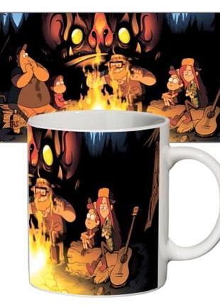 Чашка gravity falls кружка abc гравити фолз