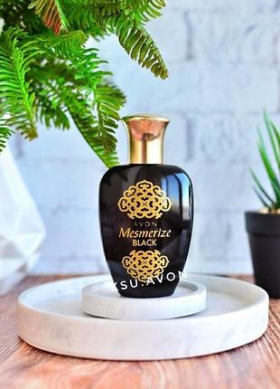 Женская туалетная вода avon mesmerize black, 50 мл (эйвон месмерайц блэк)