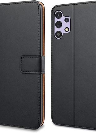 Чехол-книга ynmeacc для samsung galaxy a32 5g (черный)