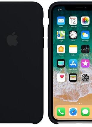 Чохол накладка s-case для iphone x/xs (колір чорний)