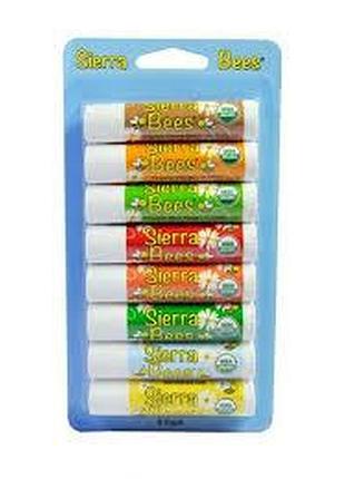 Органічні бальзами для губ sierra bees organic lip balm 1 шт (мед)