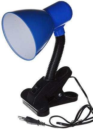 Настольная лампа a-plus с прищепкой (108) синий