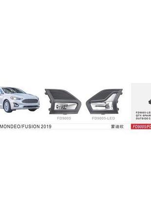 Фары доп.модель ford fusion 2019-/fd-9005l/led-12v9w/эл.проводка