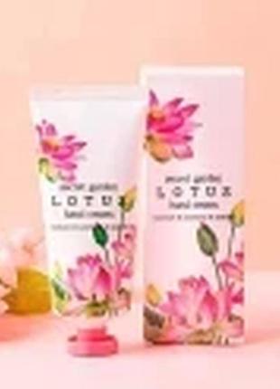 Крем для рук з лотосом - jigott secret garden lotus hand cream, 100 мл