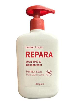 Deliplus лосьон для тела интенсивное увлажнение и восстановление для сухой и очень сухой кожи с 10% мочевиной,