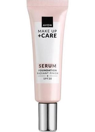 Тональный крем-сыворотка для лица spf30 avon, 245n