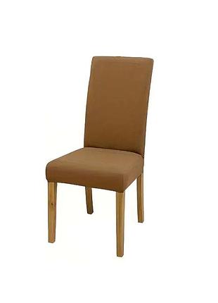 Чехол на стул silktouch универсальный горчичный 5246862