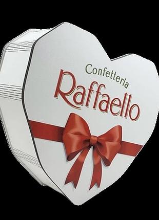 Подарочная коробочка сердце белая raffaello большая