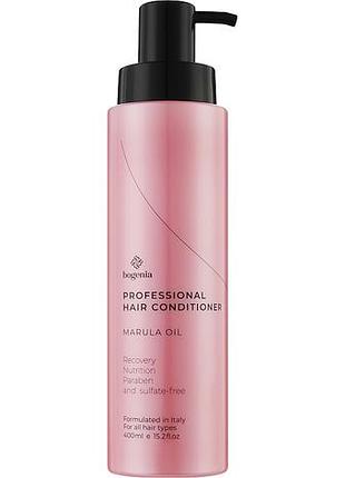 Професійний зволожувальний кондиціонер для волосся з олією марулиbogenia conditioner marula oil