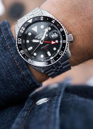 Годинник seiko 5 sports ssk001k1 gmt automatic