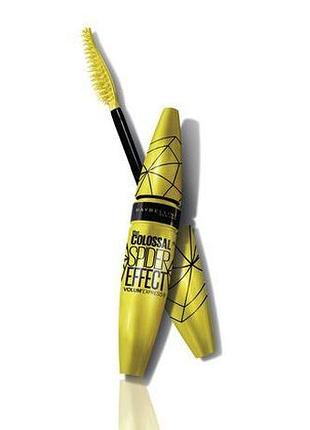 Тушь для ресниц volum express colossal spider effect maybelline