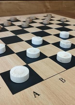 Шашки і нарди. розмір 52 см х 52 см