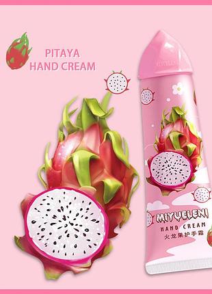 Крем для рук мороженое с фигурной насадкой miyueleni питахайя 30г