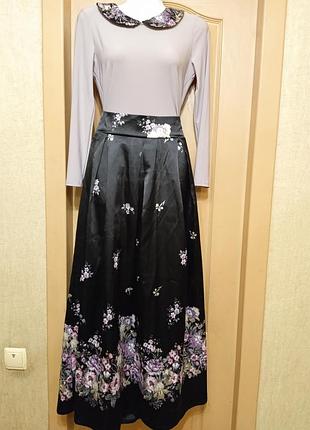 Элегантное нарядное платье макси, р.м/l
