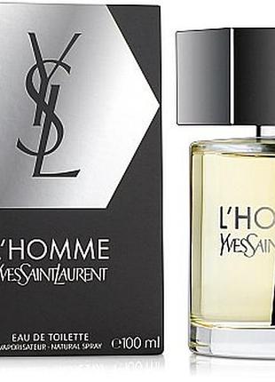Туалетная вода мужская yves saint laurent l`homme 100 мл (original quality)