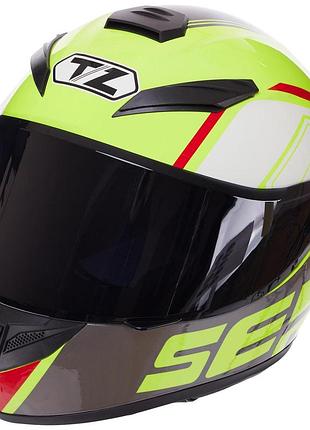 Мотошлем интеграл (full face) qke m-3820 р-р m-xl l