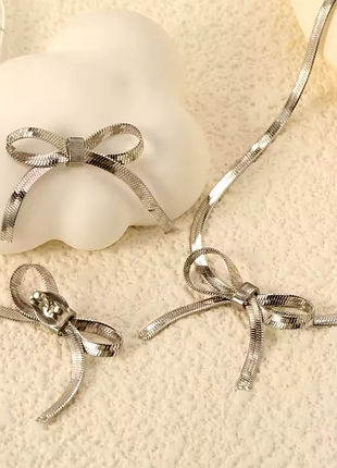 Комплект бантики нержавеющая сталь stainless steel