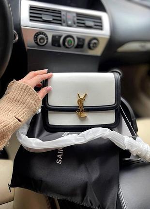 Брендовая городская сумка через плечо для женщины ив сен лоран кожаная сумочка для девушки ysl