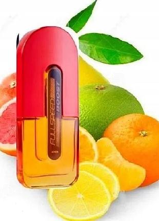 Avon туалетная вода full speed boost, 75 мл