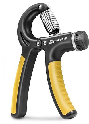 Еспандер регульований hop-sport 10-40 кг hs-p040hg чорно-жовтий