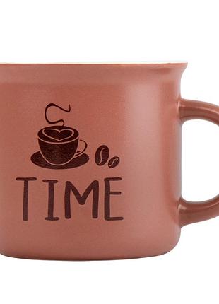 Кружка "coffee time", 420 мл * рандомний вибір дизайну elisey