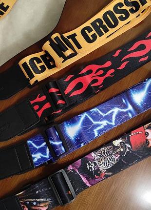 Широкий ремінь для гітари ( do not cross)