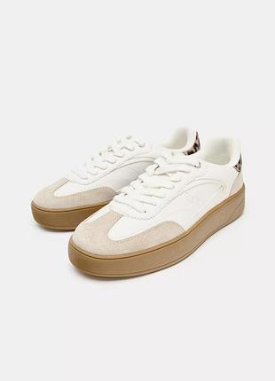 Кеди zara тваринний принт