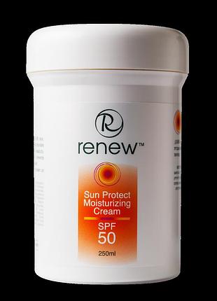 Солнцезащитный крем renew sun protect moisturizing cream spf-50 распив, 20 мл