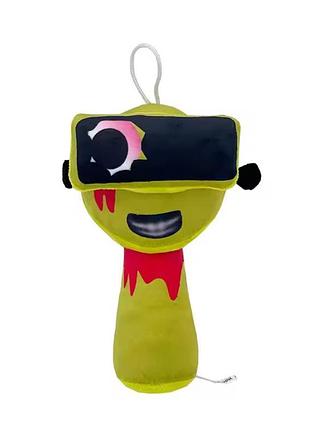 Гарнольд золотий спрункі 23 см голд м'яка іграшка хоррор sprunki toy incrediboxb garnold gold фан бот