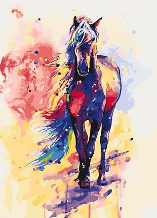 Картина по номерам смелая айлин 40 х 50 тм идейка кно2497