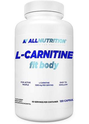 L-карнитин 530 мг allnutrition 120 капсул