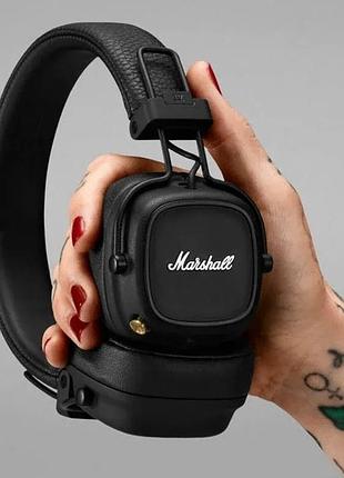 Беспроводные bluetooth наушники marshall major iv black