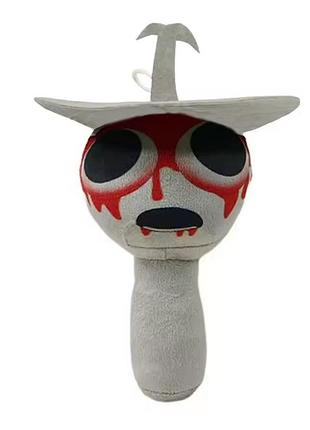 Клакр хоррор спрункі вокал м'яка іграшка sprunki toy vokal clukr