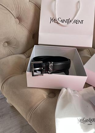 Широкий ремень для женщины ysl женский кожаный с металлической пряжкой ив сен лоран брендовый для девушки