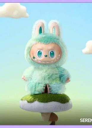 Labubu фигурка игрушка из серии монстры подвеска / брелок 17 см зеленая лабубу serenity 1 шт