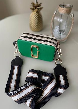 Кожаная сумочка клатч для девушки марк джейкоб брендовая городская мини сумка через плечо женская marc jacobs