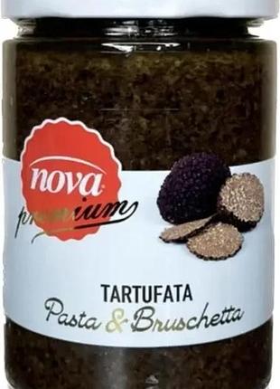 Паста трюфельная черный трюфель nova salsa tartufata 580 г