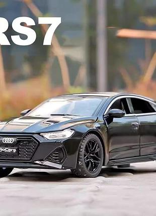 Модель автомобиля rs7 1:32 черный