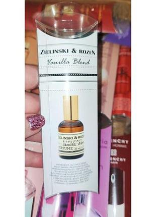 Мини парфюм унисекс zielinski & rozen vanilla blend 20 ml , зеленский ванило бленд 20 мл