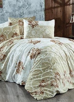 Постільна білизна двоспальний ранфорс (туреччина) тм tag r-t9137