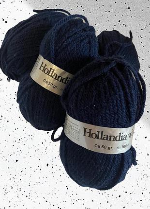Пряжа hollandia wol - 70% акрил, 30% шерсть (50г/100м)
