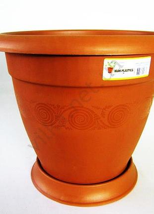 Кашпо irak ls-040 19 арк., d 38cm., h 31cm variomarket