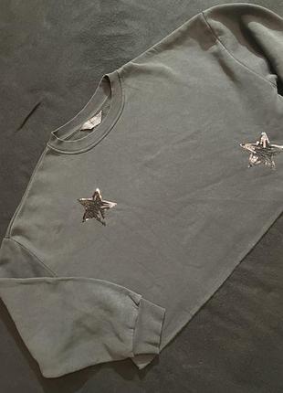 Укорочена кофта худі толстовка