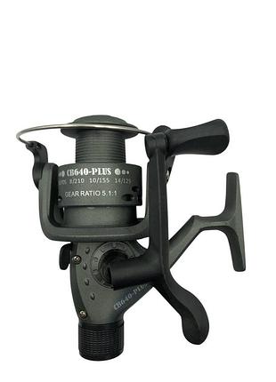 Катушка рыболовная безынерционная cobra plus 4000 (6bb) для спиннинга и удочки с пластиковой шпулей