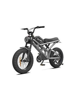 Электровелосипед rooder 1000w, 48v25ah, silver