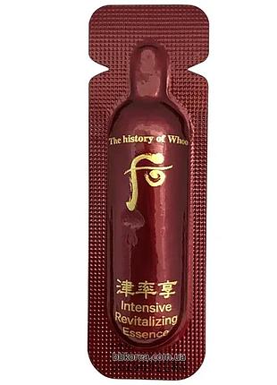 Подтягивающая, укрепляющая эссенция 45+ пробник the history of whoo intensive revitalizing essence
