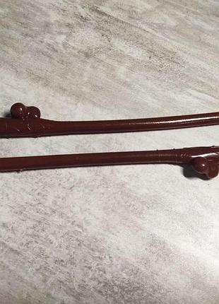 Трубочка многоразовая для коктейля "пенис" для девичника 19см коричневый