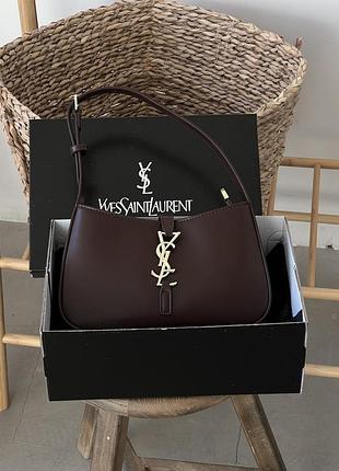 Сумка saint laurent le 5 à 7 шоколад есть